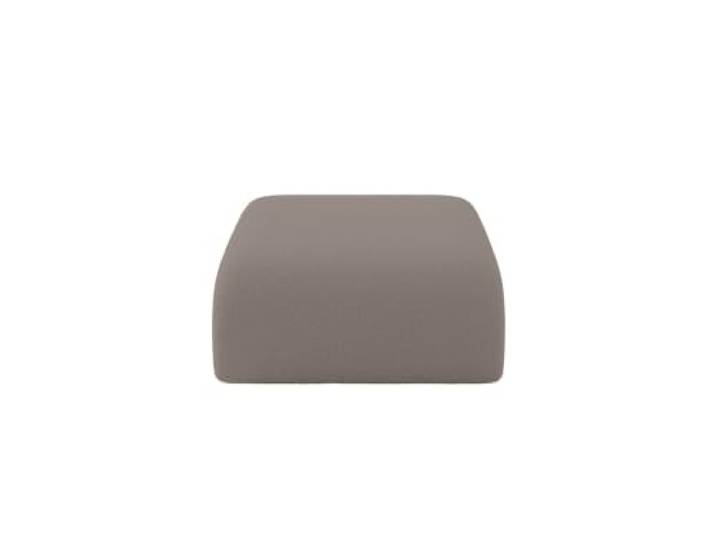 ALTDECOR Pouf Wohnzimmer Sitzhocker MIRA-PUF 91x89x40 Braun Sitzsack Cord Sitzpuff Pouf Hocker mit Füllung