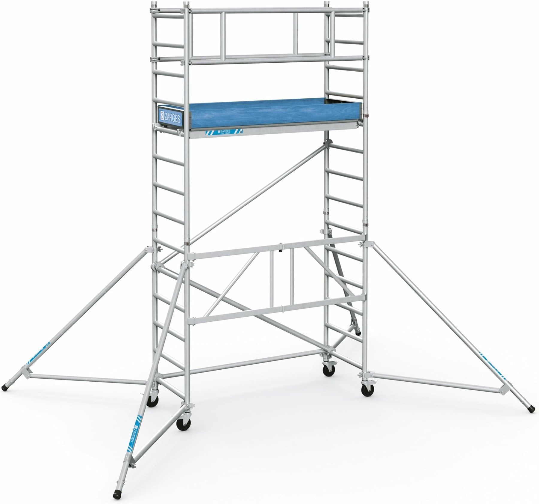 ZARGES PaxTower 1T - Klappgerüst, Arbeitshöhe 4.55 m (53513)
