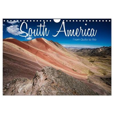 South America - From Quito to Rio (Wall Calendar 2027 DIN A4 landscape), CALVENDO 12 Month Wall Calendar