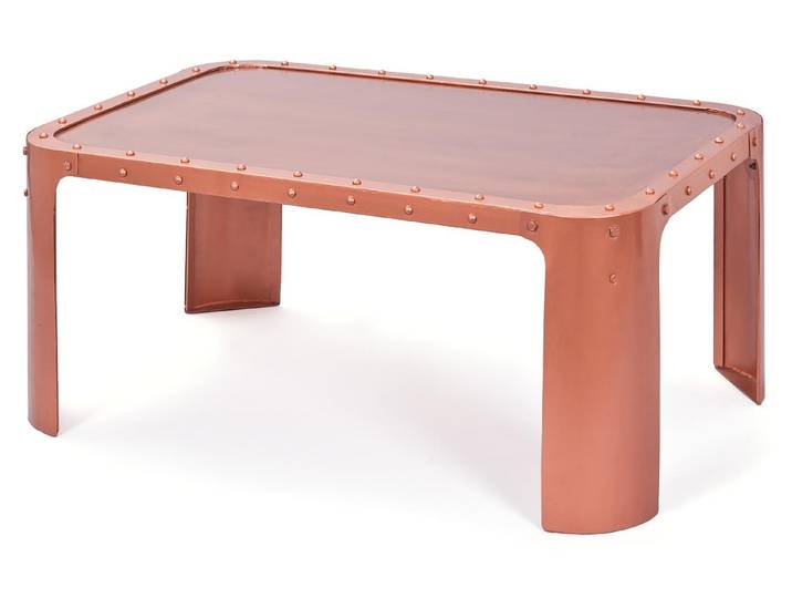 Inter Link Couchtisch Gormur Metall kupfer