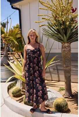 O'Neill s Keiko Block Print Jumper in Black, Size 2XL, Viscose
