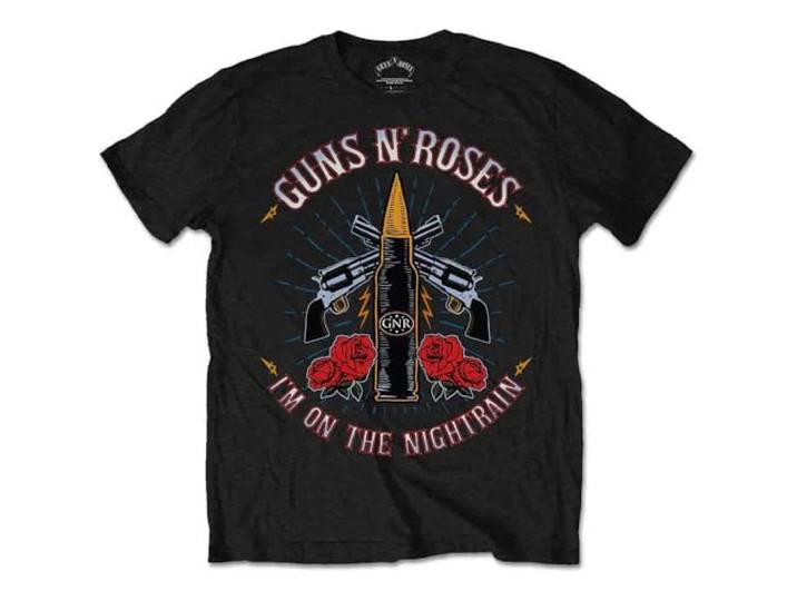 T-Shirt # S Black Unisex # Night Train