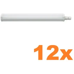 12 Sparpack 60cm Philips Ledinaire LED Feuchtraumleuchte WT060C LED18S 840 PSU 4000K neutralweißes Licht IP66 1800lm 15W