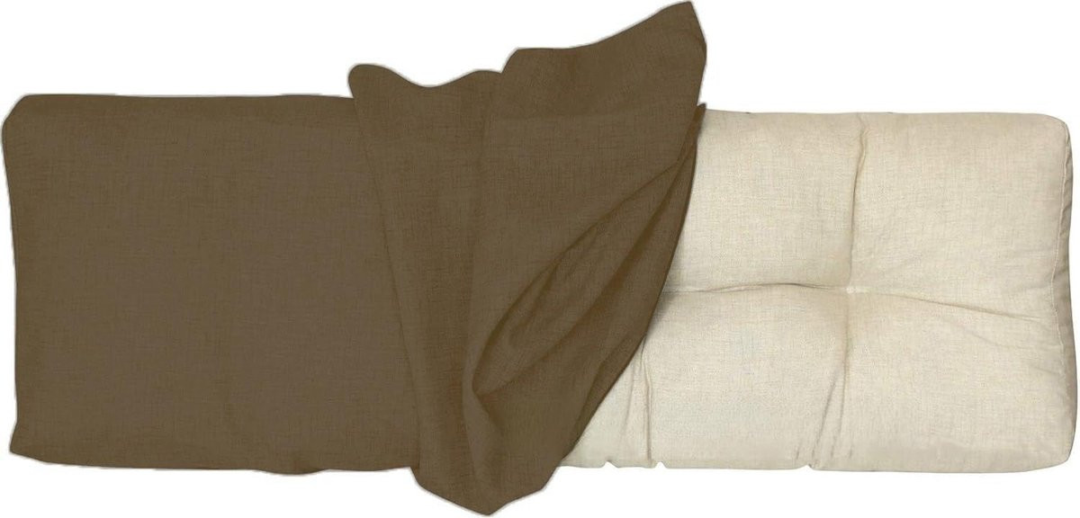 Antislip vervangende hoes voor binnen- en buitenbankkussens met ritssluiting