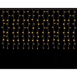 SALCAR Lichterkette 910082, für Innen und Außen, Eisregen, warmweiß, mit 300 LED, 12 m