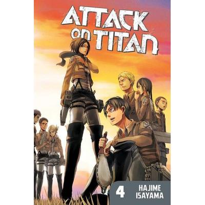 Attack on Titan 04, Taschenbuch von Hajime Isayama, Random House LLC US