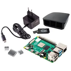 RPI4 BBDL 8GB - Das Raspberry PI 4 B 8GB Black-Bundle