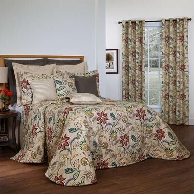 Wilkinson's Tradewinds II Bedspread Multi Warm, Queen, Multi Warm