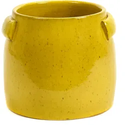 Serax Übertopf 22 cm gelb