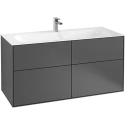 Villeroy & Boch Finion Waschtischunterschrank, 4 Auszüge, mit integrierter Beleuchtung, 1196x591x498mm, G05000HB, Farbe: Peony