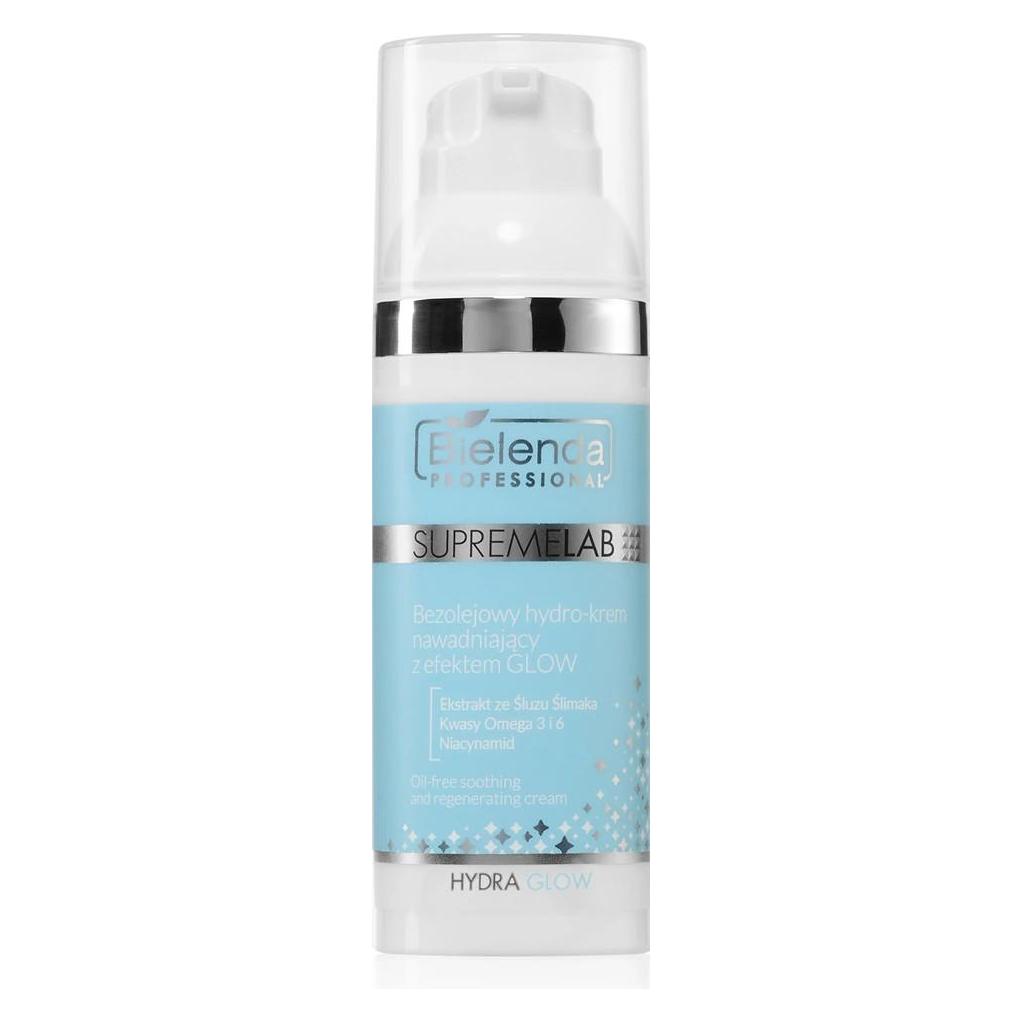 Professionelle Supremelab Hydra Glow Oil-Free Feuchtigkeitscreme mit Glow-Effekt 50ml (50 ml, Tagescreme) (5902169057404)