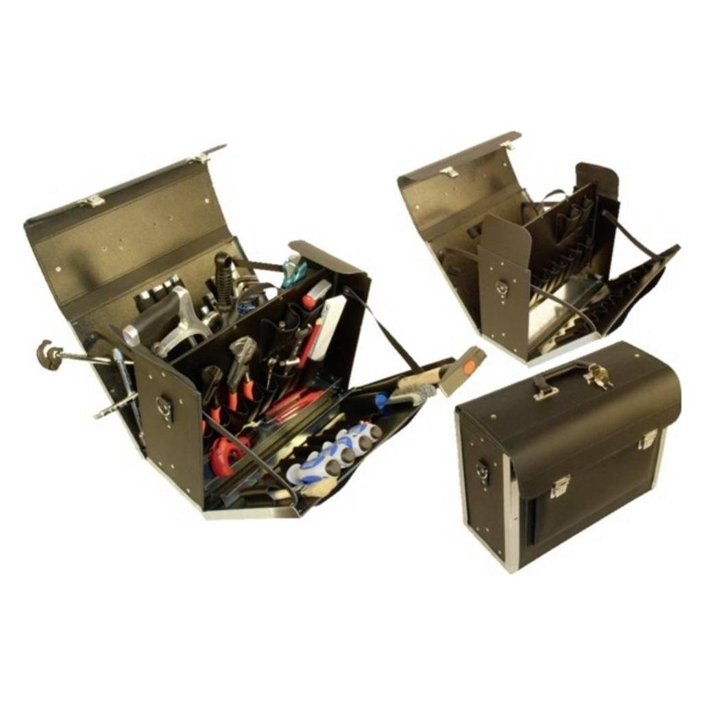 Alarm Echtledertasche L1, leer L.440mm B.190mm H.360mm (56070067)