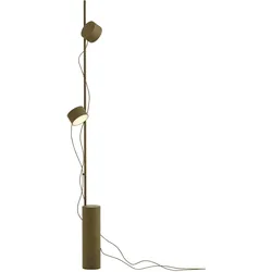 Muuto Post LED Stehleuchte, brown green
