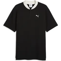 Puma, Herren, Sportshirt, CLASS Relaxed Material Polo (M), Schwarz, M