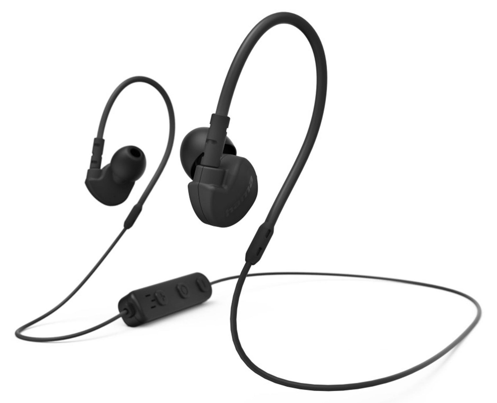 Hama Freedom Athletics Bluetooth-oordopjes, in-ear model met microfoon, zwart