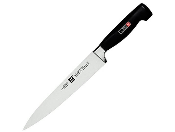 ZWILLING Couteau à Trancher\, Lame : 20 cm\, Acier formule spéciale\, série Four Star