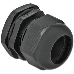 DELOCK Kabelverschraubung PG29 10 Stück schwarz