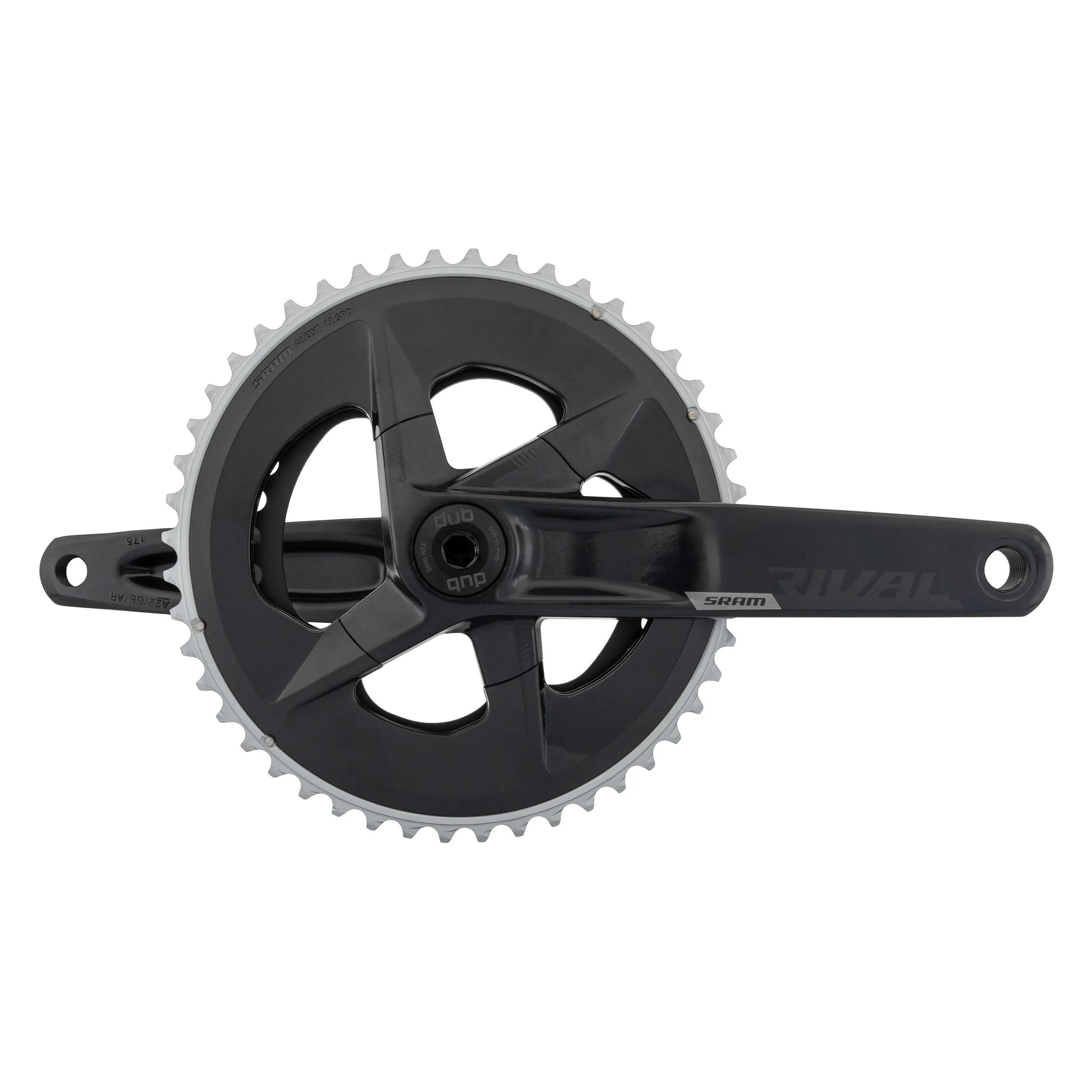 Quarq Power Meter Crankset Rival eTap AXS 2x DUB (175 mm) (00.3018.294.003)