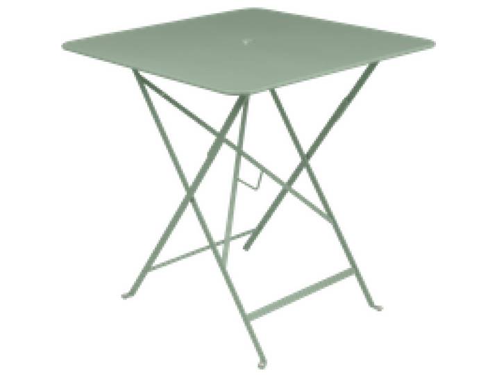 Table Carrée Pliante 71 x 71 cm Bistro en Acier