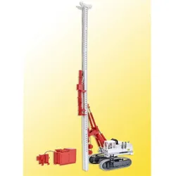 Kibri Liebherr 974 mit Ramm- und Ziehgerät