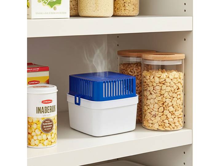 Luftentfeuchter inkl. zwei 400g Granulat-Beutel, Raumentfeuchter 1,8 l