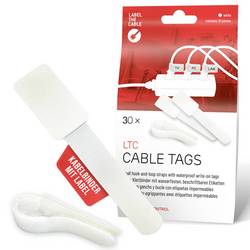 Label the Cable LTC 2620-30 Weiß