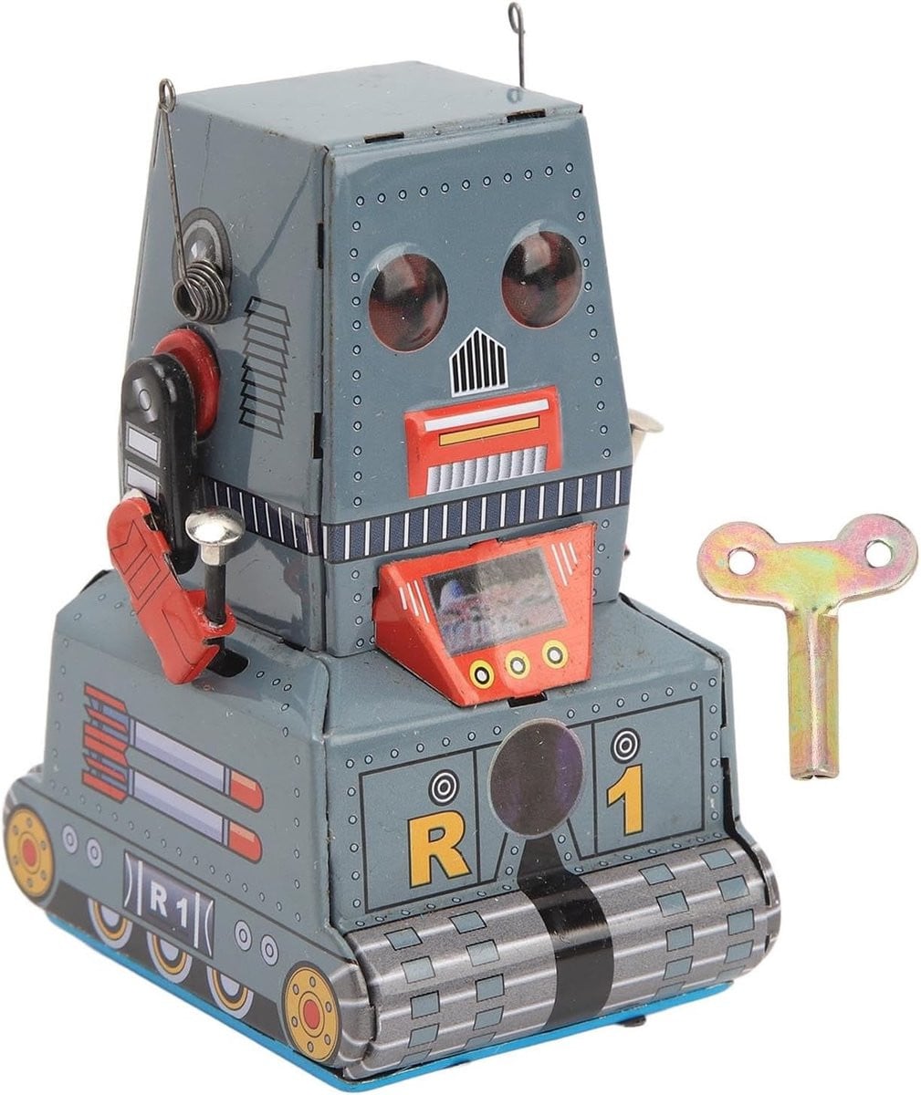Retro Vintage Robot Klokwerk Speelgoed voor Verzamelaars en Cadeaus