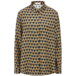 Long-Bluse Peter Hahn braun, 38