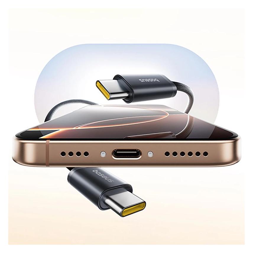 Baseus Dynamic 4 Pro Fast USB-C Kabel - USB-C 100W 1m - Schwarz (1 m, 100 W) (P10385200111-00)