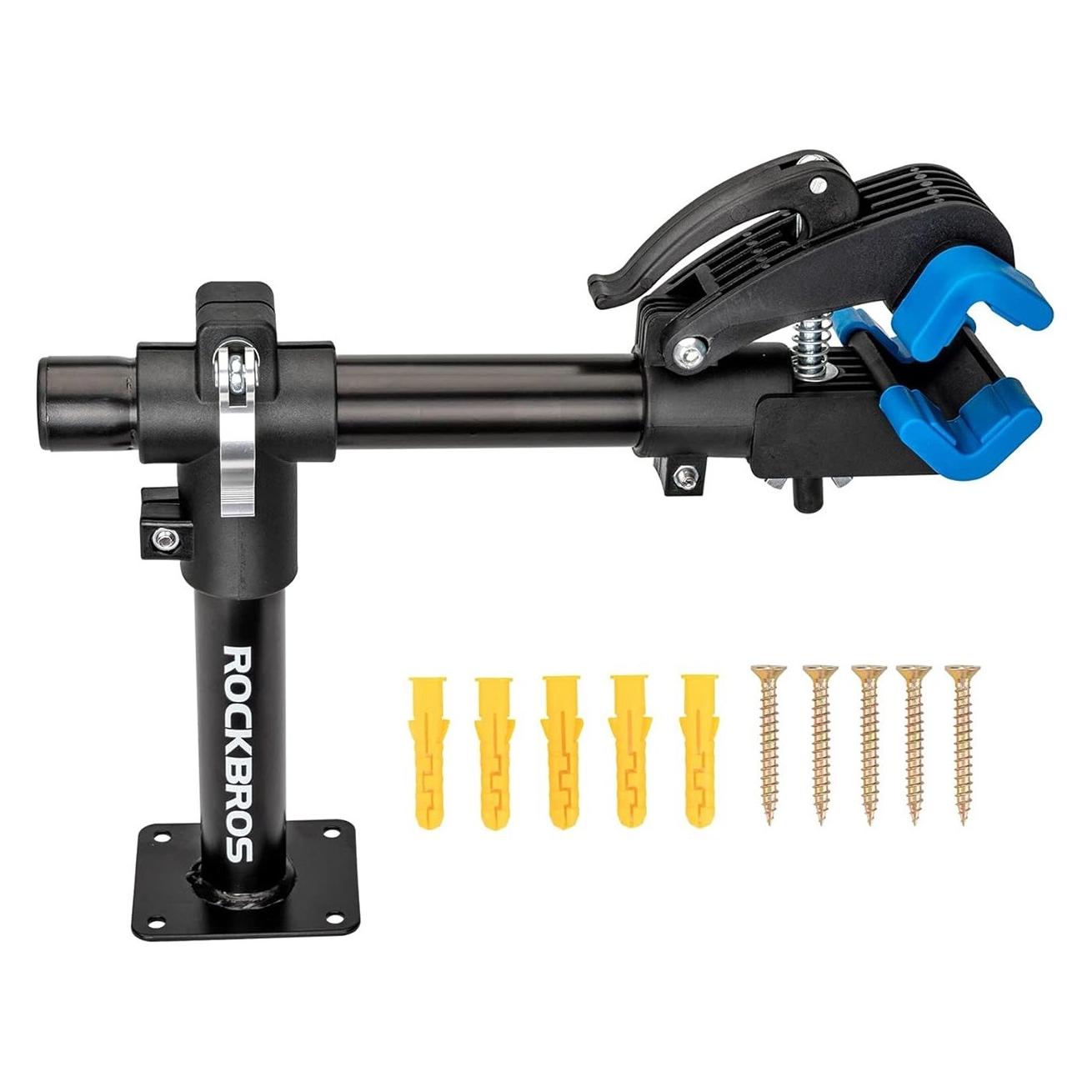 Rockbros 27210002001 Service Stand with Quick Releases for Bicycles - Black (Rockbros-27210002001)