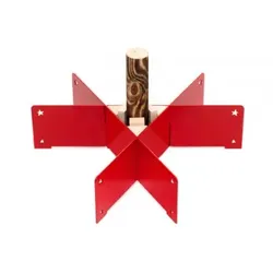 Halleluja Christbaumständer Rot