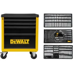 DeWalt Werkzeugwagen DWHT50001-1 Werkstattwagen -  inkl. 341-tlg. Werkzeugset