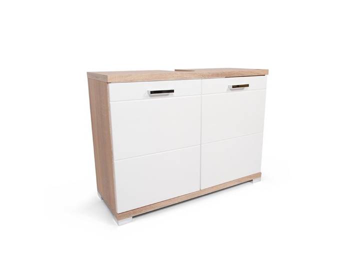 Lula Meuble Lavabo Karina Blanc - Bois 80 cm
