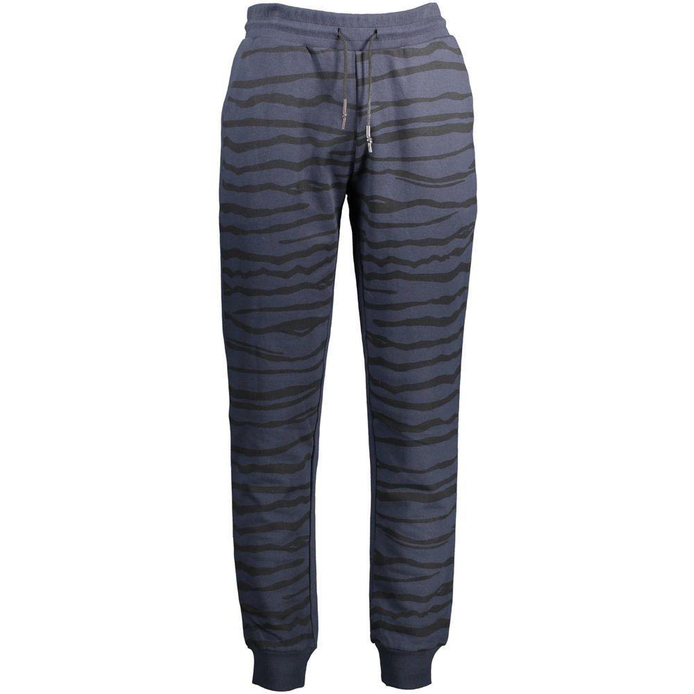 Cavalli Class Blu Baumwolle Herren Jogginghose