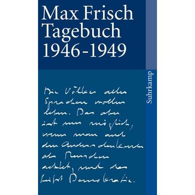 Tagebuch 1946–1949, Taschenbuch von Max Frisch, Suhrkamp
