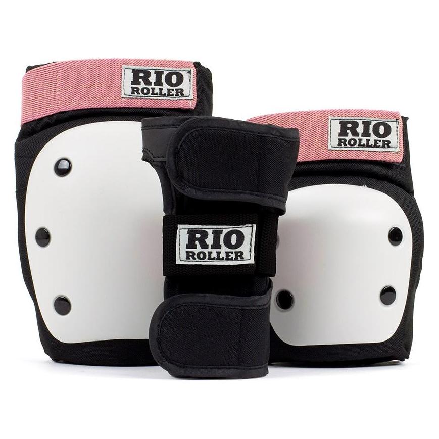 Rio Roller Protection Set RioRoller Triple Black/Rose 2023 (M) (45893358)