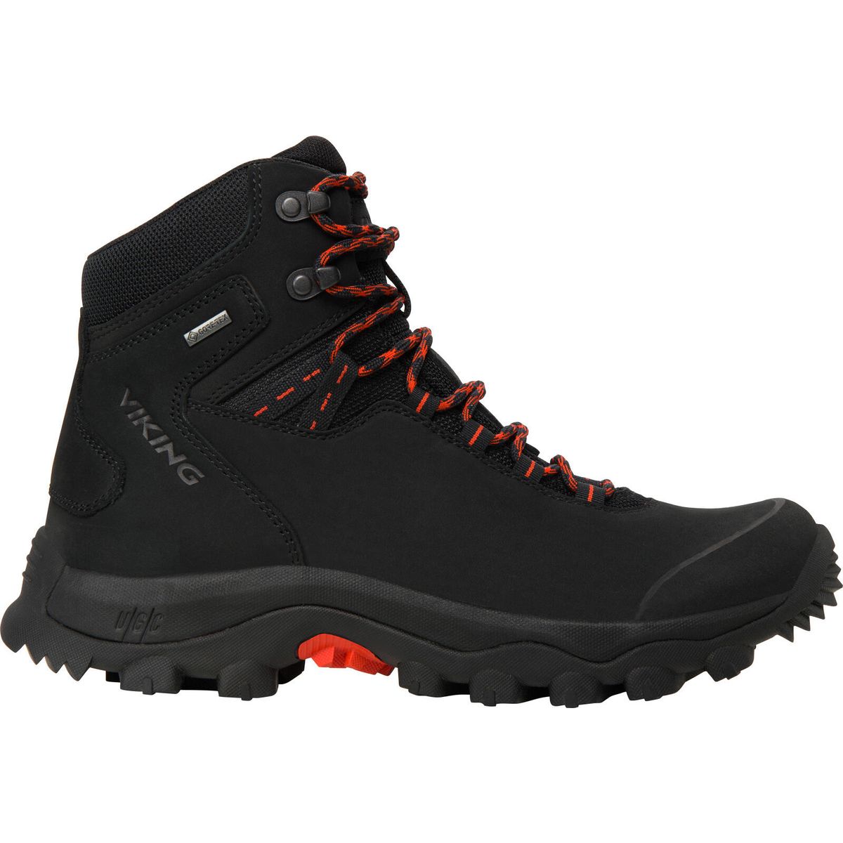 Viking Villrein Mid GTX black/red (210) 46 3-55915-210-46