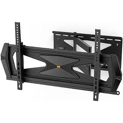 Hama TV-Wandhalterung, schwenkbar, neigbar, Diebstahlschutz, 203 cm (80"), 40 kg (Wand, 40 kg, 37" - 80"), TV Wandhalterung, Schwarz