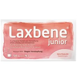 LAXBENE junior 4 g Neutral PLE Kdr.6 Mon.-8 Jahre 50X4 g
