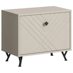 Sitzbank Notes ca. 60x50x35 cm Sandbeige