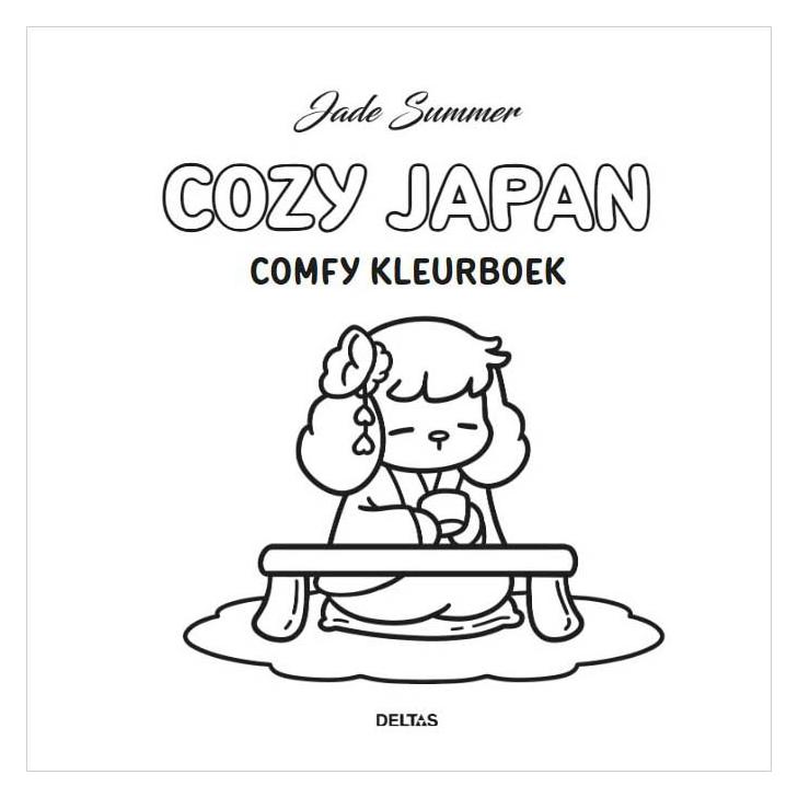 Deltas Cozy Japan - Comfy kleurboek Jade Summer (68076864)