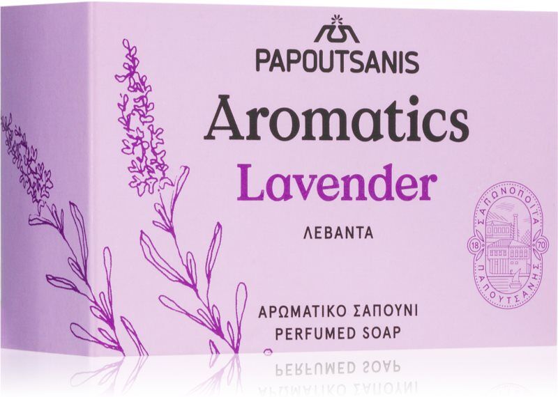PAPOUTSANIS Aromatics Lavender bar soap 100 g