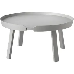 Muuto Around Couchtisch, Ø 72 cm, grau