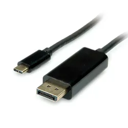 VALUE USB Typ C - DisplayPort Adapterkabel, v1.2, ST/ST, 2 m