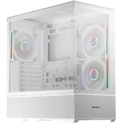 LC-Power Geh Midi ATX Gaming 812W - Quartz Vision - o.N (ATX), PC Gehäuse, Schwarz
