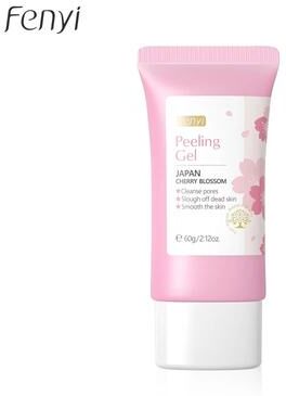 Inspired Finds Sakura Deep Cleansing Exfoliating Gel Brightening Facial Scrub And Moisturizer 60g 60g