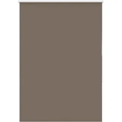 vidaXL Verdunkelungsrollo Kaffeebraun 100x130cm Stoffbreite 95,7cm