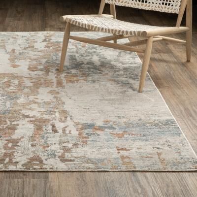 Style Haven Sienna Distressed Abstract Beige/ Rust Area Rug