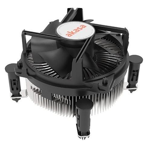 Akasa Copper Core Cooler for Intel LGA1700 up to 125W TDP. pushpin (63.20 mm) (AK-CC6606BP01)