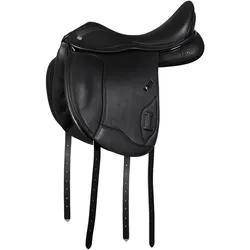 Sattel IC DR Evol.Kalbsl.Klettp. Tiefsitz black/patent 17/M